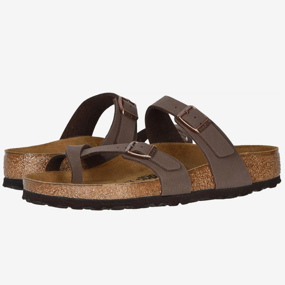 Birkenstock Mayari Mocca Sandal Size 7 or 7.5 Narrow - Picture 1 of 8